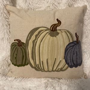 Fall Pumpkin Accent Pillow ✨